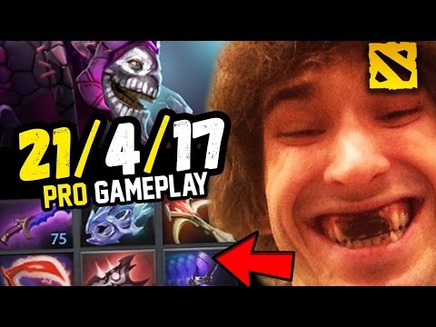 Dendi Dazzle Carry Build Mid 21 Kills Dota 2