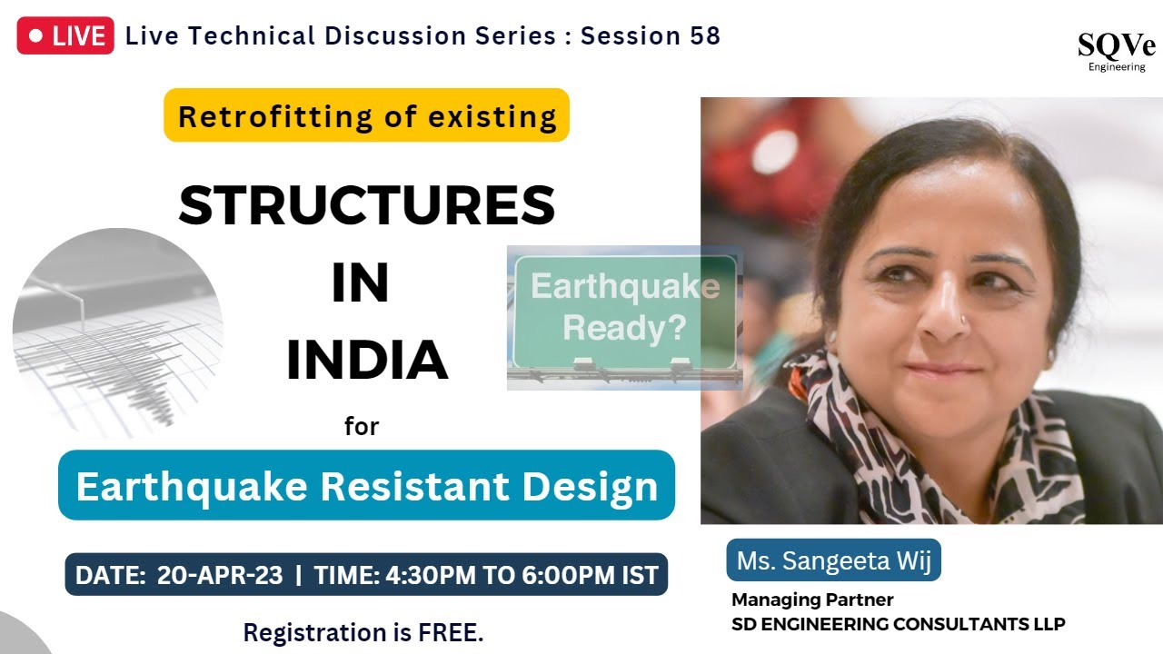 Session 58: Retrofitting of the existing structures in India for earthquake resistant design