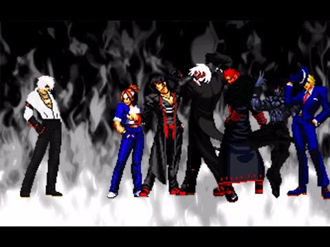 【MUGEN】Code.Crashed Killer   VS   KOF BOSS Team