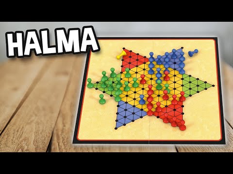 HALMA (für Anfänger) - Spielregeln TV (Spielanleitung Deutsch) - Sternhalma