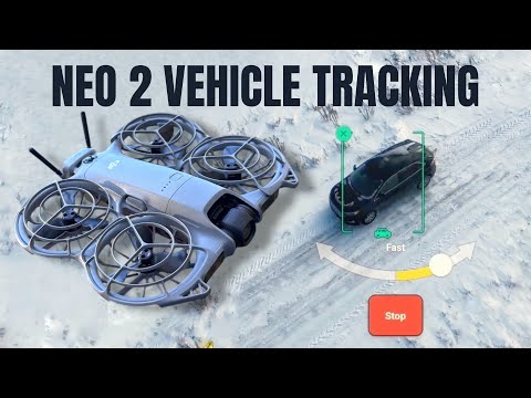 DJI Neo 2 Tracking A Vehicle with ActiveTrack