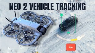 DJI Neo 2 Tracking A Vehicle with ActiveTrack