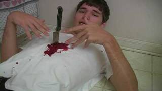 Knife in chest effect