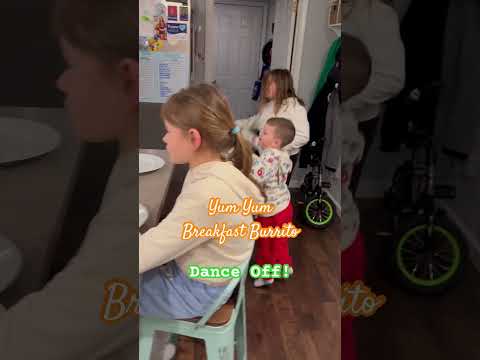 Family Dance Off! | 2024 | #2024shorts #yumyum #breakfastburrito #danceoff #funny
