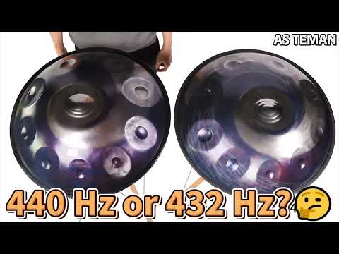 Could you tell the difference between 440 Hz & 432 Hz handpans? | Hangdrum Comet D minor 10 Notes