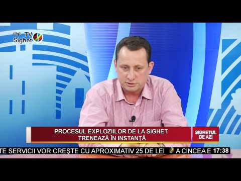 Sighetul de Azi 8 Iunie 2015 - Procesul exploziilor de la Sighet  treneaza in instanta