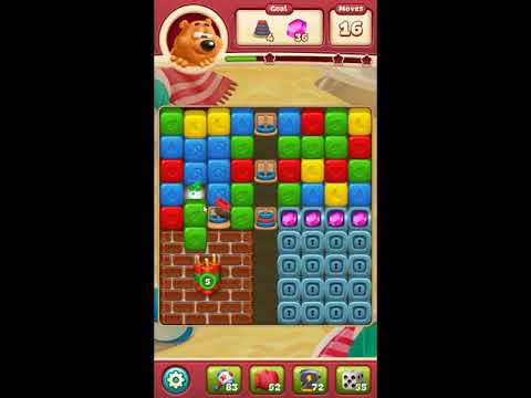 Toon Blast Level 3079 - NO BOOSTERS 🐻🐺🐱 | SKILLGAMING ✔️