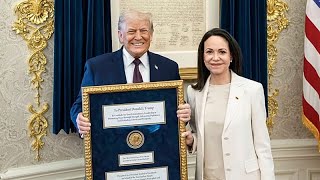 Venezuelas Machado gibt Trump ihren Friedensnobelpreis bei Treffen im Weißen Haus