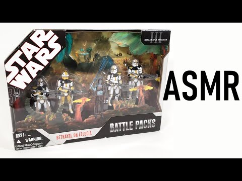 Betrayal on Felucia Battle Pack! ASMR Action Figure Unboxing and Review
