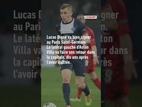 ✅ Un retour imminent dans la capitale pour Lucas Digne #football #parissaintgermain  #psg