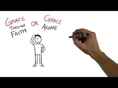 "Grace Alone" or "Grace through Faith"?