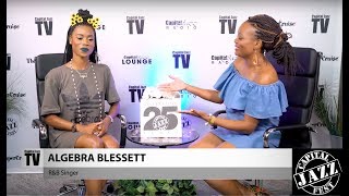 Algebra Blessett Interview - 2017 Capital Jazz Fest