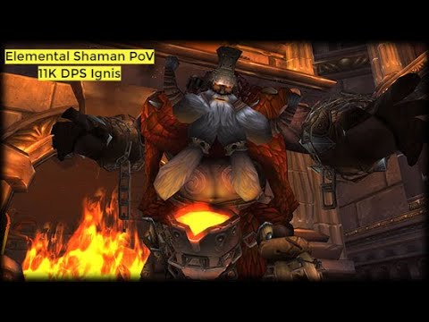 Ulduar 25 Ignis Elemental Shaman PoV 11k DPS [Rank 11 World]