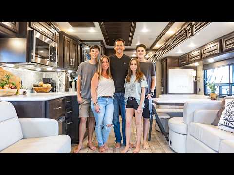The Perfect RV Layout for a Large Family? (Full Tour)