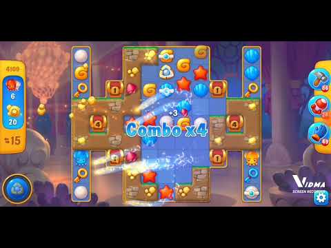 Fishdom. 4109 level no boosters and diamonds