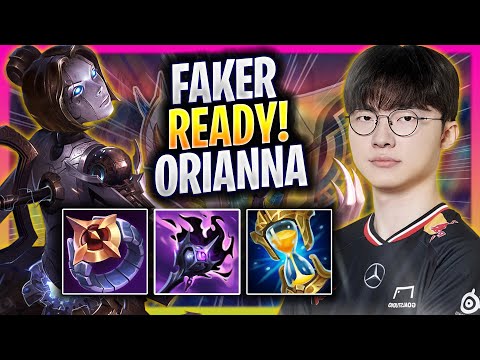 FAKER IS READY TO PLAY ORIANNA! - T1 Faker Plays Orianna MID vs Sylas! | Season 2025