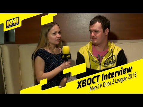 Interview with XBOCT @ Mars TV Dota 2 League (ENG SUBS AVAILABLE)