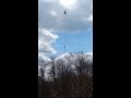 Helicopter Cutting Branches Near Power Lines ...