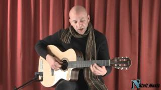 Video thumbnail for Taylor NS24CE Nylon String Acoustic Guitar by N Stuff Music