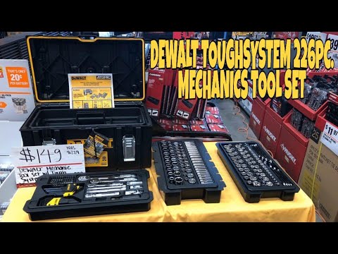 Dewalt Tough System 226 pc Mechanics Tool Set ...A Closer Look