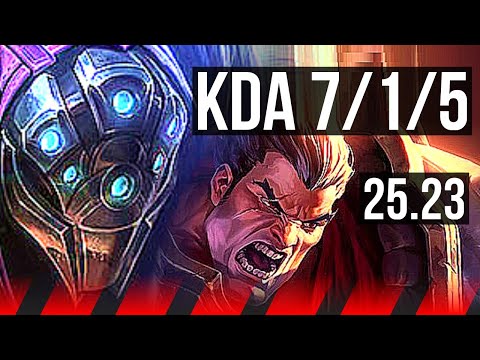 JAX vs DARIUS (TOP) | 7/1/5 | KR Grandmaster | 25.23