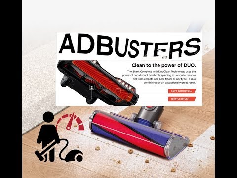 Shark Dyson soft Brush  Adbusting - Why not to buy