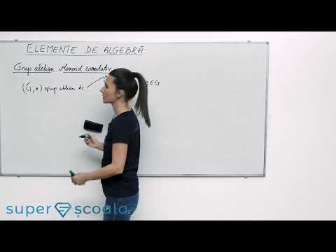 Clasa a XII-a - Grup abelian. Monoid comutativ.