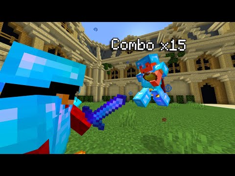 Insane Sword Combos in Minecraft PvP!