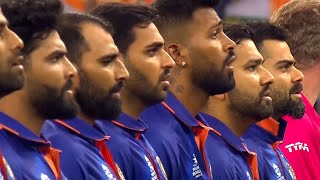 Goosebumps! Indian Cricket Team Singing National A