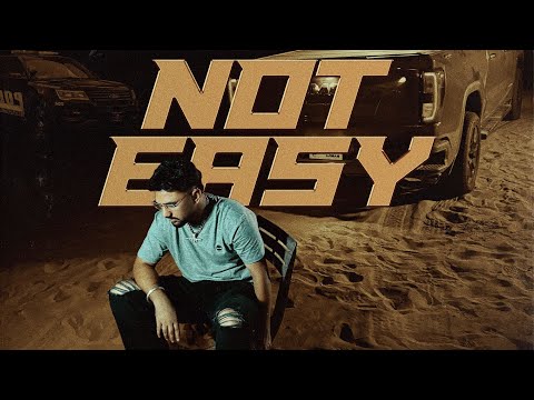 NOT EASY (official video) | RAVAL BAL | VANSH DX | Latest Punjabi Rap Song 2025