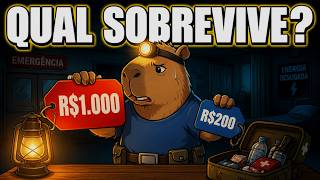 Kit de Emergência: R$200 ou R$1000? O Teste Revela a Verdade