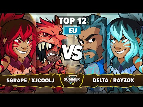 Delta & Rayzox vs Sgrape & xJcoolJ - Top 12 - Summer Championship 2025 - EU 2v2