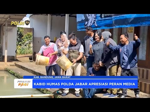 TINGKATKAN SINERGITAS, POLDA JABAR GELAR MANCING BERSAMA MEDIA