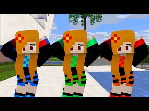 MONSTER SCHOOL : CHICKEN WING MEME ALEX SISTERS ELEMENTAL - MINECRAFT ANIMATION
