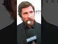 Christian Bale S PERFECT Advice For Pattinson S Batman Shorts
