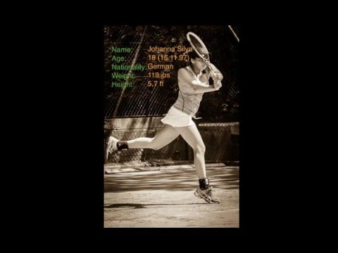 Johanna Silva- College Tennis Recruiting Video 2016
