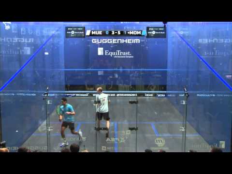 Squash: MegaRallies EP110: Momen v Mueller : Windy City Open 2015