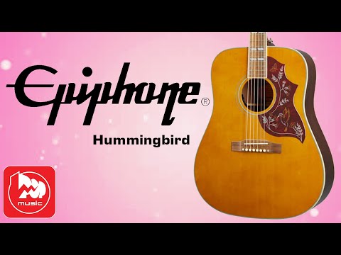 Обзор электроакустической гитары Epiphone Hummingbird