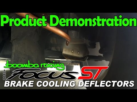 Product Demo | Boomba Brake Cooling Deflectors for '13+ Ford Focus ST