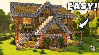 Minecraft: Ultimate Starter House 🏠 | 5 Minute Build Tutorial ⏱️