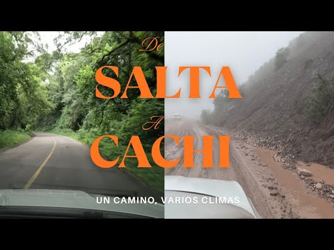 El Camino de SALTA a CACHI es Multiestaciones 😱⛰️🇦🇷 Te Mostramos el estado de la Ruta 👌