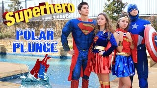 Favorite Character Polar Plunge 2017 | Brooklyn and Bailey Challenge Videos