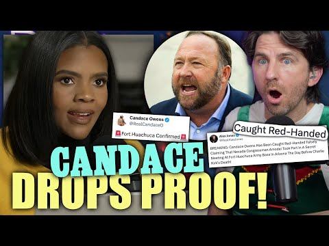 BREAKING: Candace Owens Responds To Alex Jones With PROOF Of Incident Report - He Calls Her A Liar!