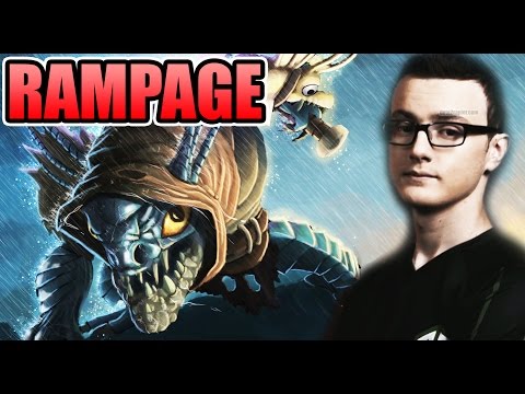 RAMPAGE Ending Change ALL - Miracle- vs Xcalibur Dota 2 7.02