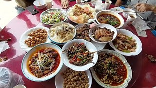 RV Camping Feast in Chengdu! Sharing “Nine Bowls” at Tongji Town — True Chinese-Style Outdoor Fun!