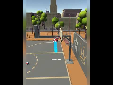 Street Basketball arena 3d Video