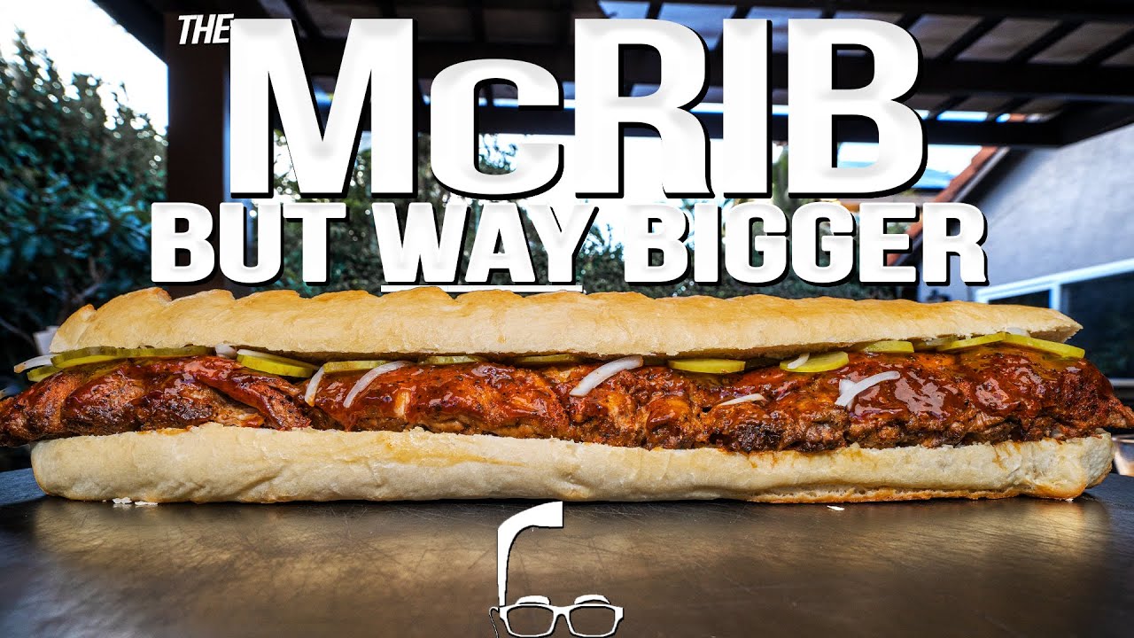 The Mcrib at home (just way bigger and way better than you've ever had)