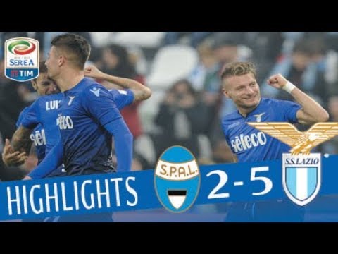 SPAL - Lazio 2-5 - Highlights - Giornata 20 - Serie A TIM 2017/18