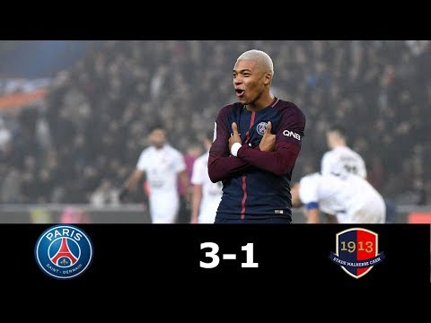 PSG vs Caen 3-1 All Goals & Highlights 20/12/2017 HD