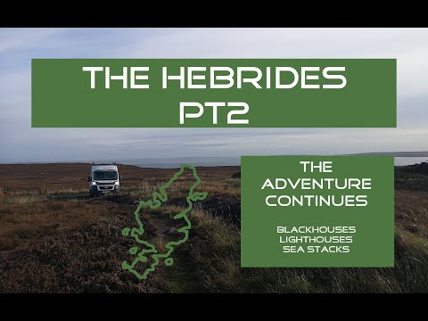 Hebrides Pt 2. Have we found the ultimate place for campervan adventure? This is an 'off grid' gem.